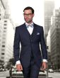 Statement Men's Outlet 3pc Wool Modern Fit Suit - Solid Colors