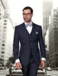 Statement Men's Outlet 100% Wool 3 Piece Suit - Solid Colors
