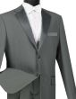 CCO Men's Outlet 2 Piece Poplin Tuxedo - Satin Trim and Buttons