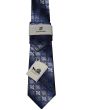 Statement Classic Tie Set- Circular Floral Pattern