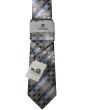 Statement Classic Tie Set- Cube Stripes
