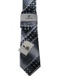Statement Classic Tie Set- Checker Stripe