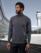 Statement Men's Long Sleeve Shirt - Turtle Neck Sweater