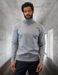 Statement Men's Long Sleeve Shirt - Turtle Neck Sweater