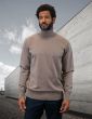 Statement Men's Long Sleeve Shirt - Turtle Neck Sweater