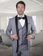 Statement Men's 3 Piece 100% Wool Tuxedo - Bold Colors