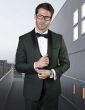 Statement Men's 3 Piece 100% Wool Tuxedo - Bold Colors