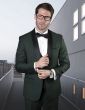 Statement Men's 3 Piece 100% Wool Tuxedo - Bold Colors