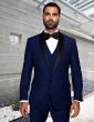 Statement Men's 3 Piece 100% Wool Tuxedo - Bold Colors