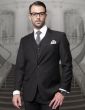 Statement Men's 3 Piece 100% Wool Fashion Suit - Big and Tall