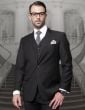 Statement Men's 3 Piece 100% Wool Outlet Suit - Executive