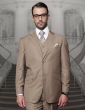 Statement Men's 3 Piece 100% Wool Fashion Suit - Big and Tall