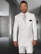 Statement Men's Outlet 2 Piece 100% Wool Fashion Suit - Solid Color