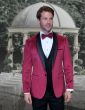 Statement Men's 3 Piece Suit -  High Quality Velvet