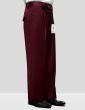 Zacchi Men's Wide Leg Outlet Pants - Classic Pleated Style