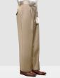 Statement Men's 100% Wool Pant - Pleated Wide Leg