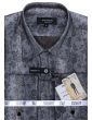 Statement Men's Long Sleeve Woven Shirt - Paisley Pattern