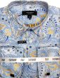 Statement Men's Long Sleeve Woven Shirt - Varied Paisley Designs