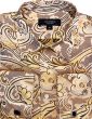 Statement Men's Long Sleeve Woven Shirt - Varied Paisley Designs