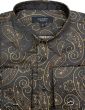 Statement Men's Long Sleeve Woven Shirt - Varied Paisley Designs