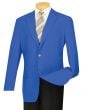 Vinci Men's Single Breasted Poplin Blazer - 2 Button Jacket