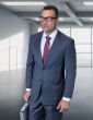 Charcoal Tailored Suit Peak Lapel