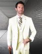 Statement Men's 100% Wool 3 Piece Suit - Bold Solid Colors