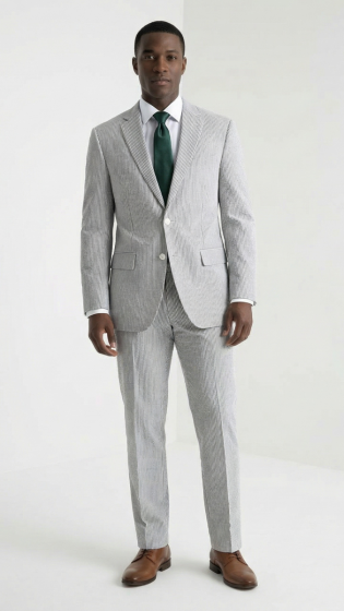 Green Seersucker Suit Mens Suits Warm Weather Suits