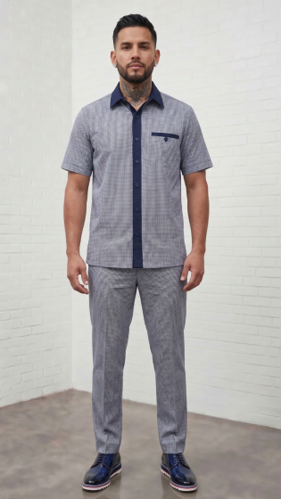 CCO Men's Outlet 2 Piece Walking Suit - Houndstooth Set