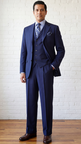 Royal Diamond Men's 3pc Outlet Fashion Suit - Solid Color