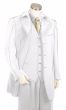 Canto Men's Outlet 3 Piece Microfiber Urban-Zoot Suit - Pic Stitching
