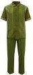 Silversilk Men's 2 Piece Short Sleeve Walking Suit - Multi-Pattern