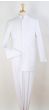 Apollo King Men's 2 Piece Nehru Style Suit - Hidden Buttons