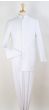 Apollo King Men's Outlet 2 Piece Nehru Style Suit - Hidden Buttons