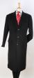 Apollo King Men's Full Length Top Coat - 3 Button Coat