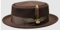 Bently Men's Porkpie Style Wool Hat - Bold Ribbon