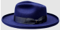 Bruno Capelo Men's 100% Australian Wool Fedora Hat - Wide Pencil Curl Brim