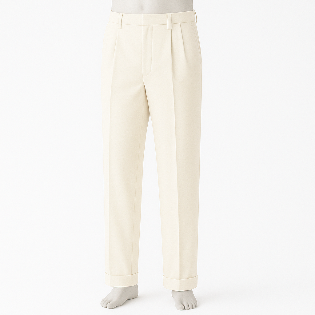 パンツ DORMEUIL GLITTER PLEATED TROUSERS TYPE-2 DORMEUIL / GLITTER