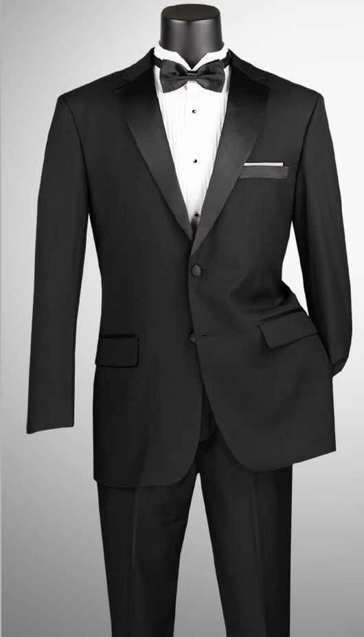 美品 Feeling suit / Deuxieme Classe Vinci Men's 2 Piece Wool Feel Tuxedo - 2 Button Jacket