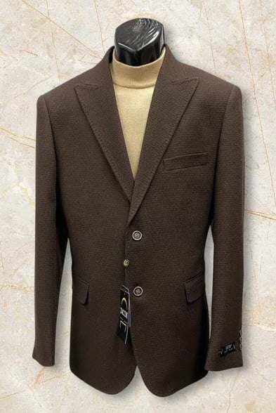 Zacchi Men's Fashion Sport Coat - Micro Suede