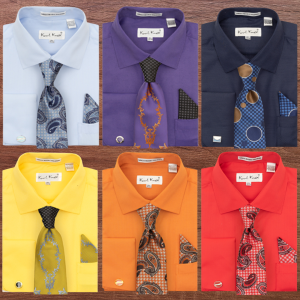 Dress shirt and tie sets