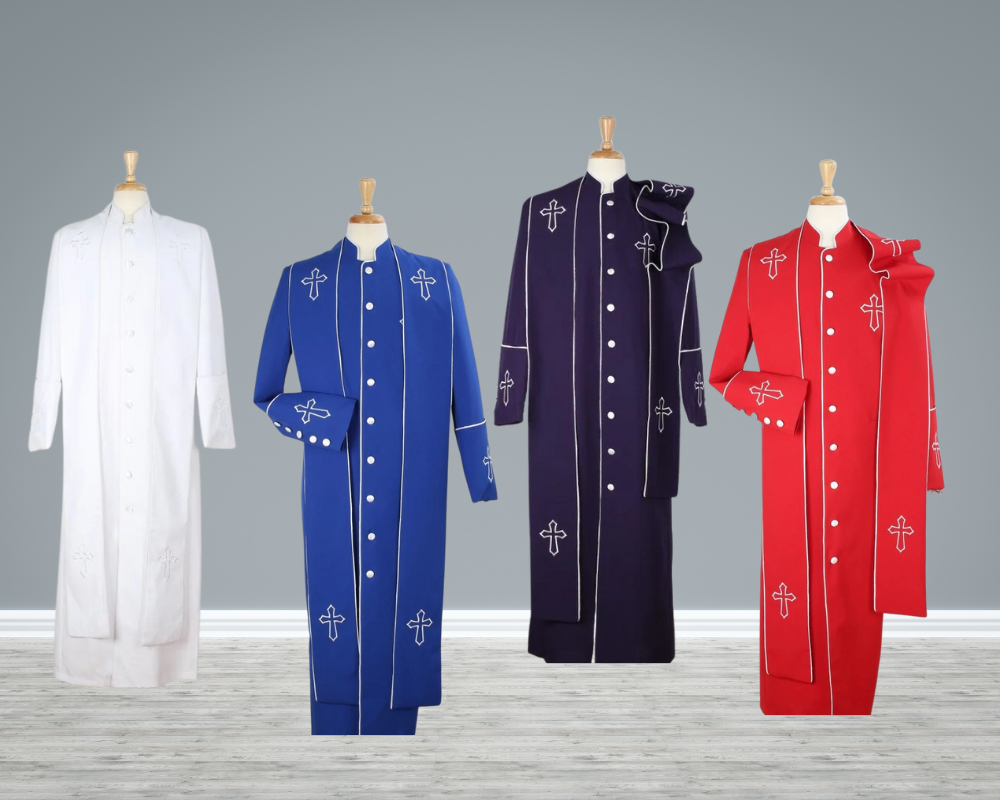 Tony Blake men's church robe multiple colors available