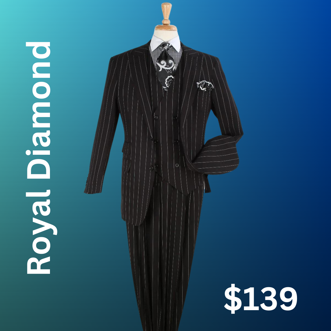 Mens pinstripe suits