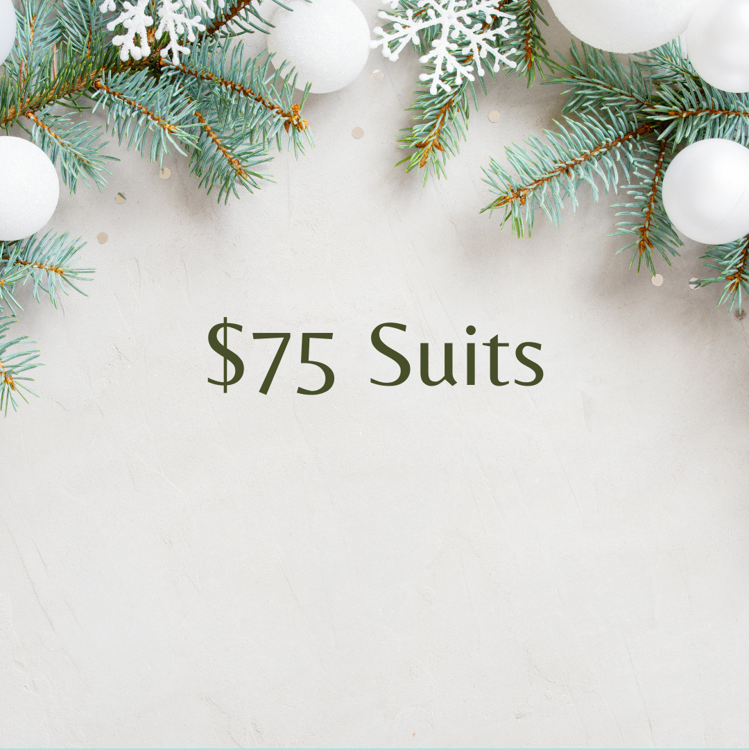 Year End Clearance $75 Suit Sale