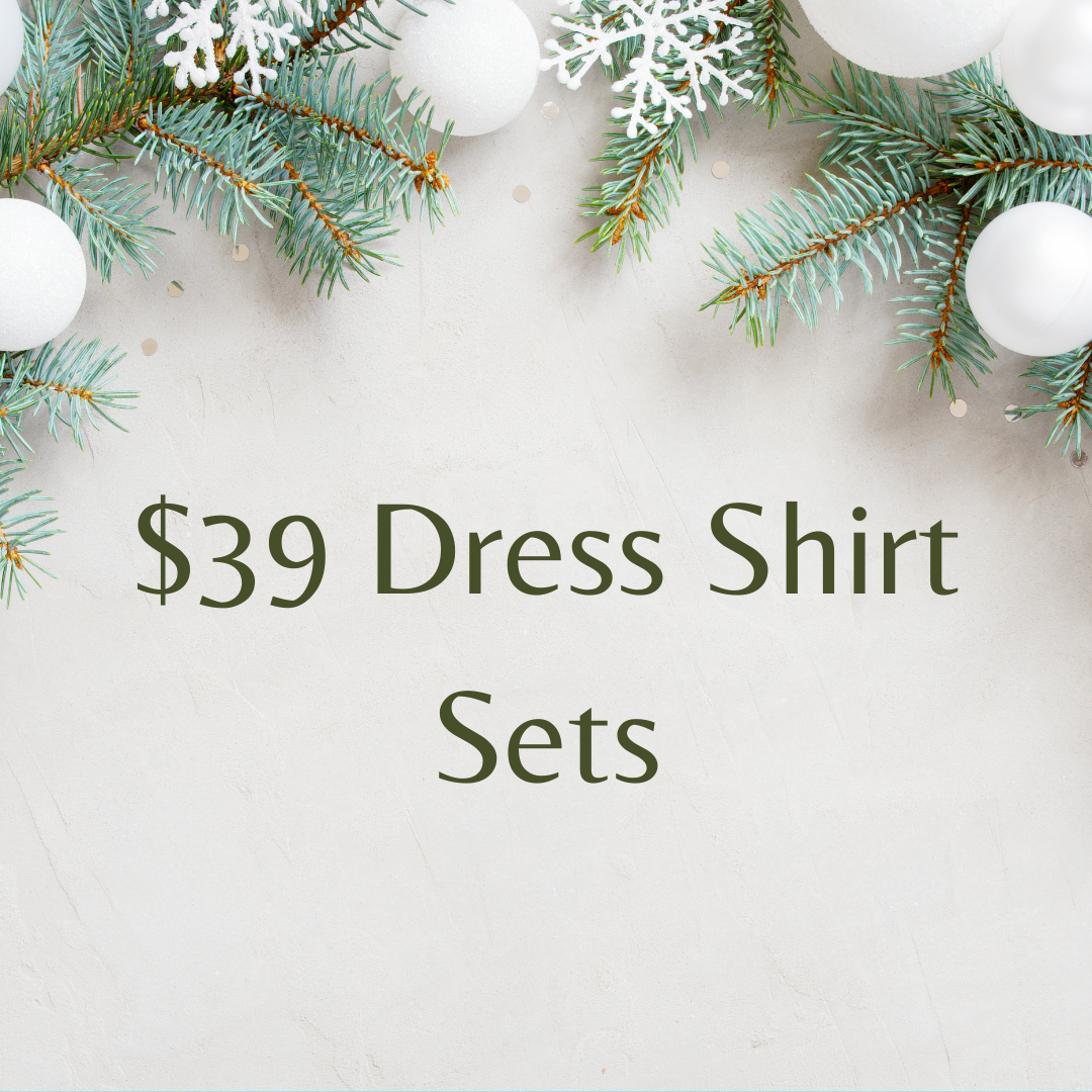 Year End Clearance Men's Dress Shirt Sale