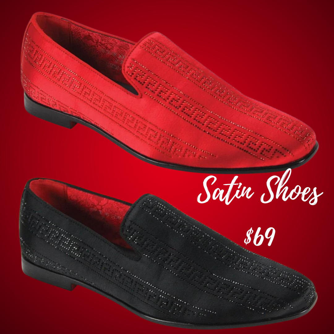 Red shoes for Valentine's Day men