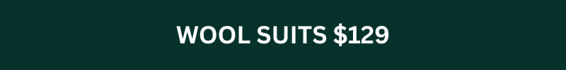 Men's Wool Suits $129