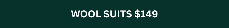 Men's Wool Suits $129
