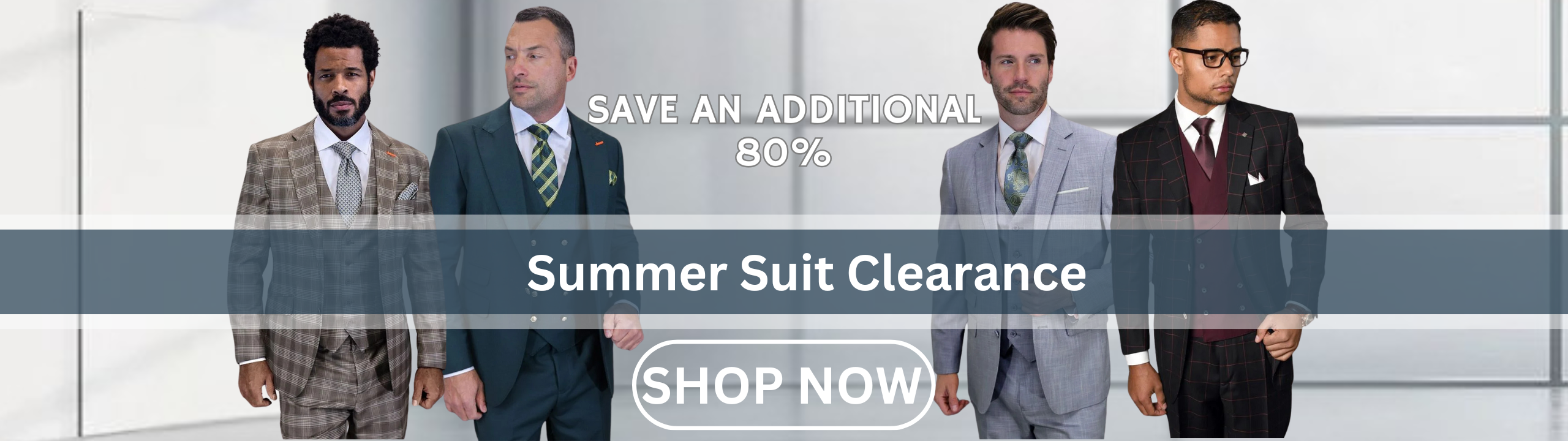 SUMMER SUIT CLEARANCE
