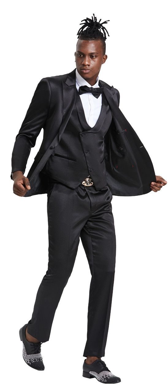 Sharkskin 3 piece suit